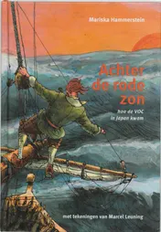 Omslag van Achter de rode zon