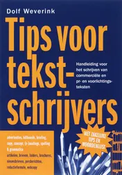 Omslag van Tips voor tekstschrijvers