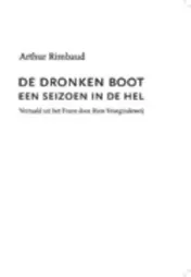 Omslag van De dronken boot / Een seizoen in de hel