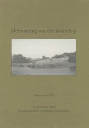 Omslag van Herinnering aan een landschap