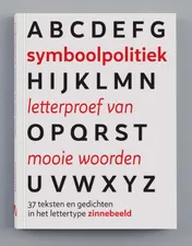 Omslag van Symboolpolitiek letterproef van mooie woorden