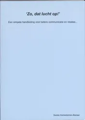 Omslag van "Zo, dát lucht op!"