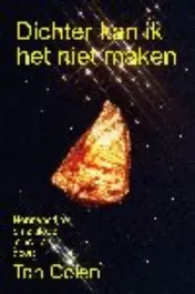 Omslag van DICHTER kan ik het niet maken