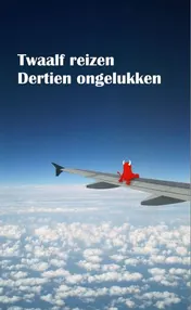 Omslag van Twaalf reizen, dertien ongelukken