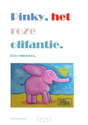 Omslag van Pinky, het roze olifantje