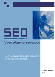 Omslag van SEO voor webprofessionals