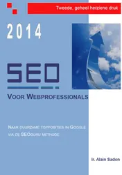 Omslag van SEO voor webprofessionals
