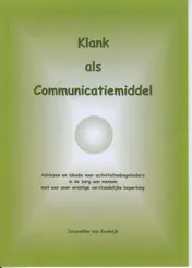Omslag van Klank als communicatiemiddel
