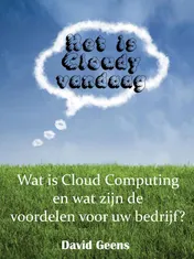 Omslag van Het is Cloudy vandaag