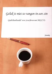 Omslag van Geluk is niet te vangen in een zin