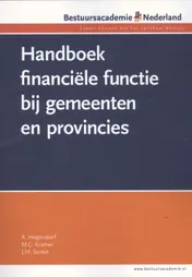 Omslag van Handboek financiele functie bij gemeenten en provincies