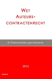 Omslag van Wet Auteurscontractenrecht