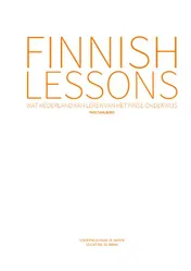Omslag van Finnish lessons