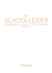 Omslag van De schoolleider