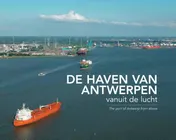 Omslag van De haven van Antwerpen vanuit de lucht