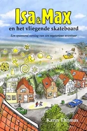 Omslag van Isa en Max en het vliegende skateboard