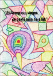 Omslag van Ze kreeg een vinger. ze pakte mijn hele lijf