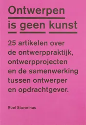 Omslag van Ontwerpen is geen kunst