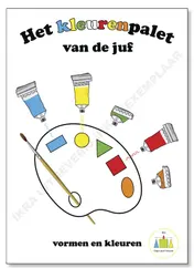 Omslag van Het kleurenpalet van de juf