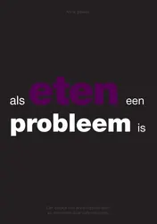 Omslag van Als eten een probleem is