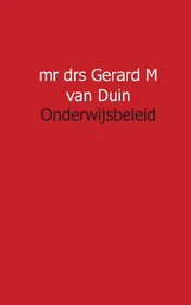 Omslag van Onderwijsbeleid