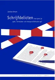 Omslag van Schrijfdelicten
