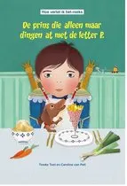 Omslag van De prins die alleen maar dingen at met de letter P