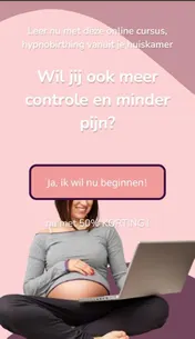 Omslag van Hypnobirthing Online Cursus