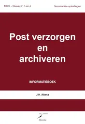 Omslag van Post verzorgen en archiveren