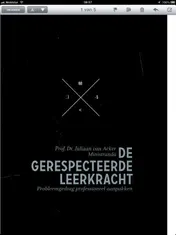 Omslag van De gerespecteerde leerkracht
