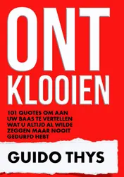 Omslag van Ontklooien