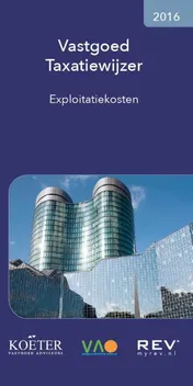 Omslag van Exploitatiekosten 2016