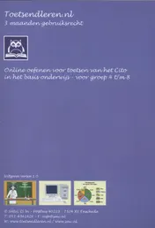 Omslag van 3 Maanden gebruiksrecht groep 4 t/m 8 versie 1.0