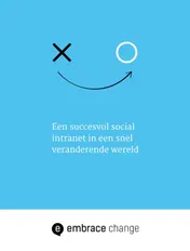 Omslag van Een succesvol social intranet in een snel veranderende wereld