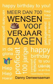 Omslag van Meer dan 700 wensen voor verjaardagen