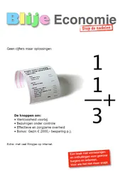 Omslag van Blije economie