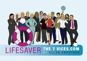 Omslag van The 7 vices lifesaver