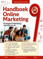 Omslag van Handboek Online Marketing 9 + bijlagen, cases, AI prompts, oefensysteem