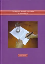 Omslag van Geschreven woord leeft voort