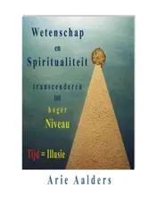 Omslag van Wetenschap en spiritualiteit transcenderen tot hoger niveau