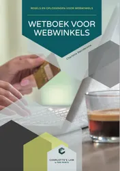 Omslag van Wetboek voor webwinkels