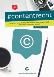 Omslag van #contentrecht