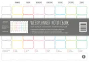 Omslag van Weekplanner notitieblok