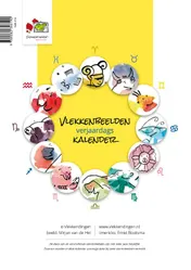 Omslag van Vlekkenbeelden verjaardagskalender
