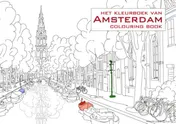 Omslag van Kleurboek van Amsterdam colouring book