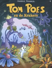 Omslag van Tom Poes en de krakers