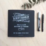 Omslag van Het krijtbordschrift