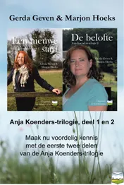 Omslag van Anja Koenders-trilogie