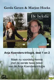 Omslag van Anja Koenders-trilogie