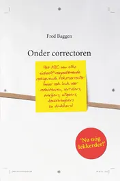 Omslag van Onder correctoren